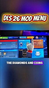 DLS 26 Mod 🔥 Unlimited Coins & Diamonds in Dream League Soccer 2026 (iOS/Android) #dls26 #shorts