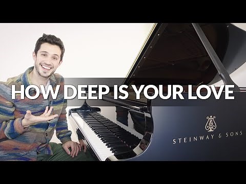 How Deep Is Your Love - Bee Gees | Piano Cover + Sheet Music
