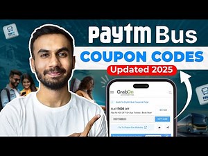 Paytm Bus Ticket Promo Code Today 2025 | Bus Booking Offers Today