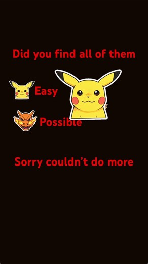 Find all of them Pokémon edition ￼