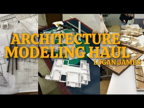 ARCHITECTURE MODELING HAUL |LOGAN JAMES|