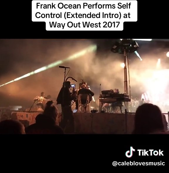 Frank Ocean Performs Self Control Live with Extended Intro | Way Out West 2017