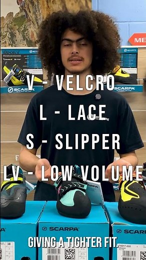 Scarpa Shoe Codes Explained #climbing #bouldering #climbingshoes #howtoclimb #scarpa