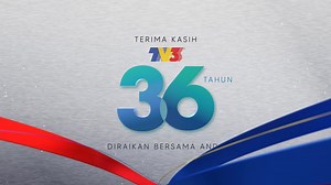 8.6K views · 395 reactions | Terima kasih untuk korang semua yang sentiasa setia bersama kami dan menjadikan TV3 sebagai saluran pilihan Malaysia ! Teruskan menyokong dan menonton program-program menarik bersama TV3, 36 tahun diraikan bersama anda ❤️ | TV3 Malaysia | Facebook