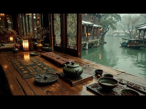Relaxing Asian Winter ~ Erhu Melodies & Koto Sounds for Deep Sleep