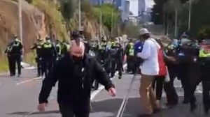 Police investigate after Age photographer capsicum-sprayed during Melbourne protest