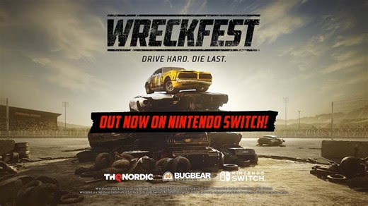 Wreckfest Switch launch trailer