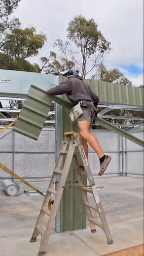 WATCH ME BUILD THIS SHED WITH NO HELP! 👆