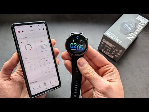 Garmin Vivoactive 6 Setup - How to Pair With Phone ( Android / iOS iPhone)