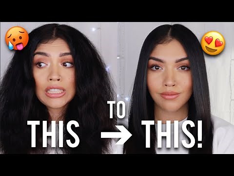 SUPER STRAIGHT HAIR! NO DAMAGE! BEGINNER FRIENDLY!