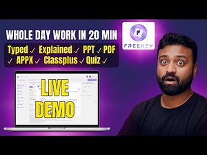 Educators Whole Day Work in 20 Min || Smart Board PPT, DPP, Appx/Classplus Test, Telegram Quiz