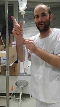 Sistema de suero con bureta