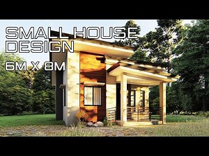 SMALL HOUSE DESIGN | Time-lapse 3D Modelling