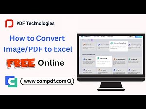 🔄 PDF to Excel | Image to Excel | PNG to Excel | JPG to Excel | Free Online | ComPDFKit
