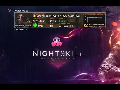 Server Warcraft3 Mod CS 1.6 NIGHTSKILL.CSLEVELS.EU