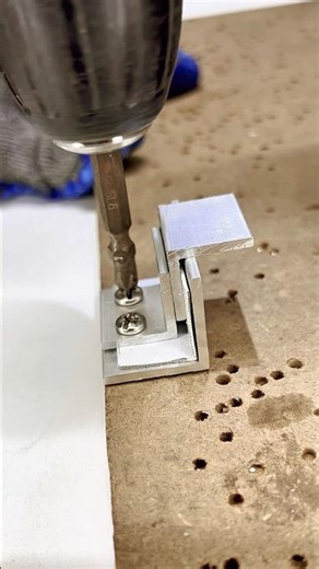 Aluminium joint bracket #aluminium #shorts #diy #tricks #tools #diyprojects