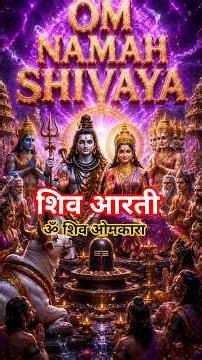 सम्पूर्ण शिव आरती ✨ | Shiv Aarti with Lyrics |Shiv Omkara | Complete Shiva Aarti | For Great Future