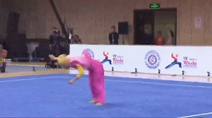 12K views · 563 reactions | 15th World Wushu Championships Zahra Kiani - IRI Women's Changquan Final Score: 9.643 Video Credits: https://www.youtube.com/user/iwufwushu | Jiayoo Wushu | Facebook