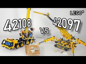 LEGO 42108 vs LEGO 42097 | Better Crane | 42108 vs 42097 Comparison video | Lego Technic Cranes