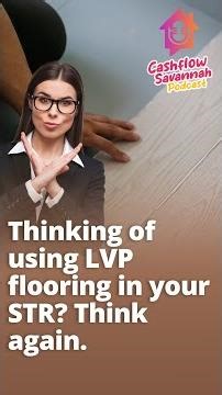 Stop using LVP in your STR! Learn why smart flooring choices save you money long-term. Watch #shorts