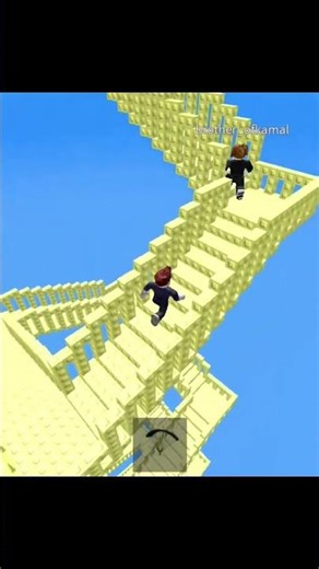 thanos plays infinity Stair roblox🤩🤣 #roblox #funny #new