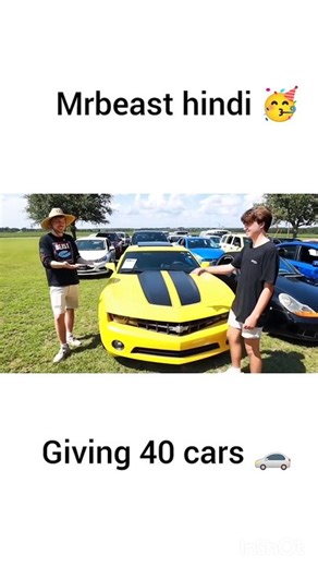 Mrbeast gives his 40M subscriber 40 cars - video Dailymotion