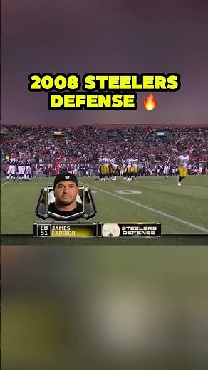 2008 Steelers Defense 🔥 #steelers #nflhighlights #nfl #footballshorts