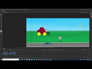 Basic Moving CAR in Adobe Animate CC