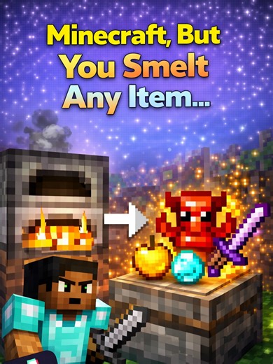 Minecraft: Smelt Any Item Challenge - Part 1