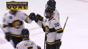 Logan Will. That's the post. #CCTigers | Colorado College Tiger Hockey