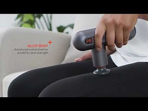 Sharper Image Powerboost Move Mini Portable Percussion Massager - Available Now at Shaver Shop