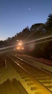 Evening CSX Mixed Freight Heading North While Passing Brooke VRE Station In Stafford, VA #csx #train