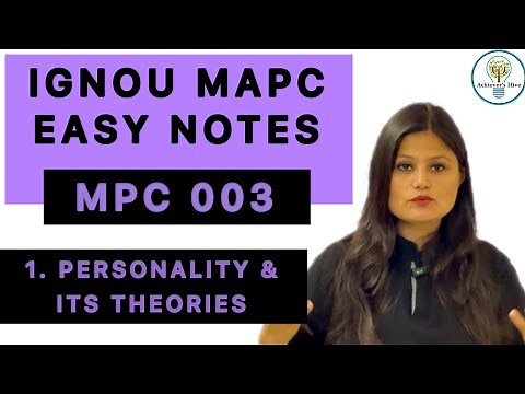 MPC 003 Easy Notes Explanation Part 1 #ignoumapc #mpc003
