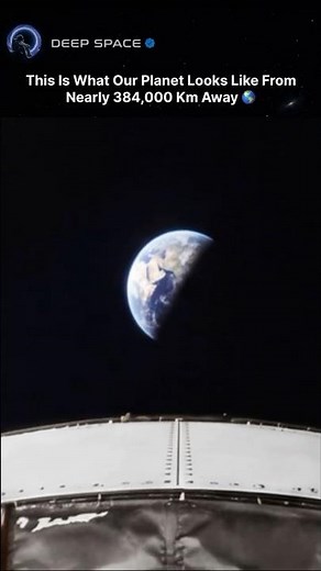 Earth, Seen From The Moon 🌍🌕 #shorts