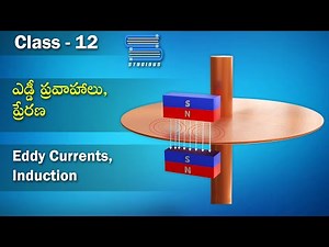 ఎడ్డీ ప్రవాహాలు – Eddy Currents | Electro Magnetic Induction | Physics | Class 12 | Inter 2nd Year
