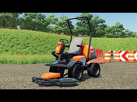 FS22 🚧 Husqvarna P-525D Mower 🚧 Farming Simulator 22 Mods