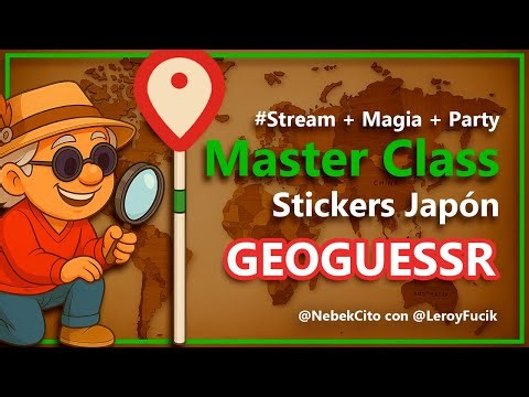 Japan Stickers GeoGuessr: Master Class with LeroyFucik