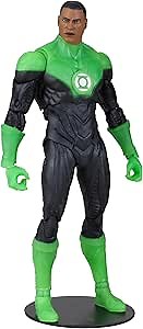 McFarlane Toys - DC Multiverse 7IN - Green Lantern John Stewart (GITD), Gold Label, Amazon Exclusive