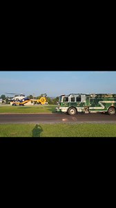 Squad 41 handling a landing zone 3433 LWW. | Franklin Fire Company