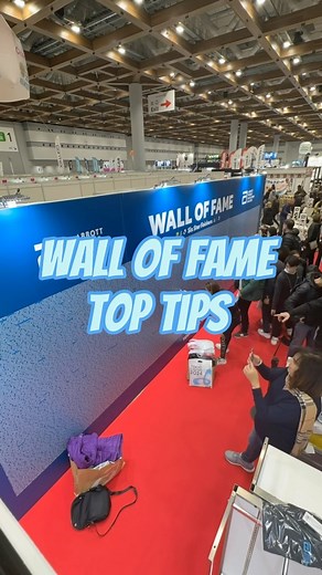 28K views · 150 reactions | Here are our Tokyo Marathon Expo Top Tips for finding names on the Wall Of Fame. 藍藍藍藍 | Abbott World Marathon Majors | Facebook