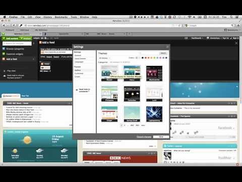 Netvibes Tutorial