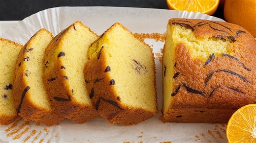 Quick delicious orange cake recipe using fresh oranges