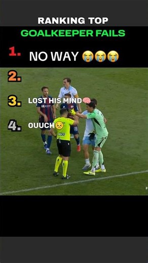 Top Goalkeeper Fails That Made No Sense 🧤💀