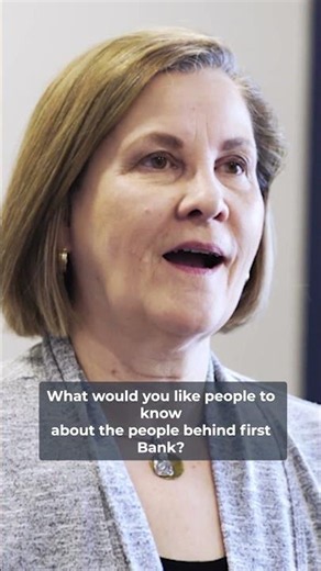 What Makes First Bank Different | CEO Susan Whitson | First Bank