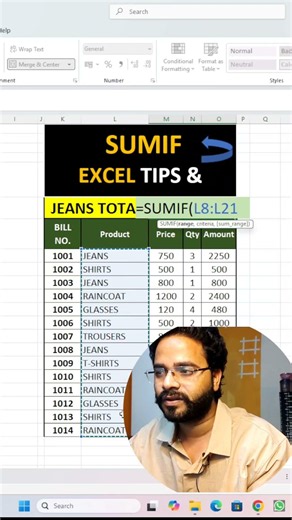 Excel Formula Trick 🔥 | Every Excel User Must Know #Shorts