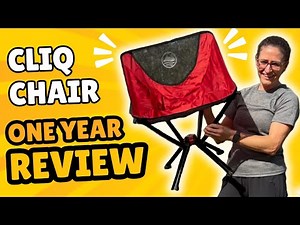 1 Year Review of CLIQ Portable Camping Chair - so compact!