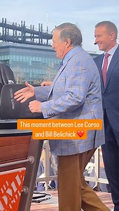 96K views · 10K reactions | Corso coached with Belichick’s dad, Steve, at Navy. The respect they have for one another  | College GameDay | Facebook