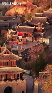 Located in Taiyuan, north China's Shanxi Province, Qinglong Ancient Town is one of the famous ancient towns in Chinese history and is a complex that boasts buildings from the Ming and Qing dynasties (1368-1911). #BeautifulChina | People's Daily, China