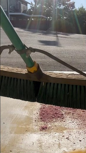 Sweeping compound test - it works! #homeowner