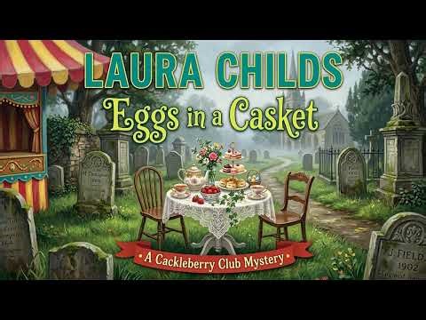 Eggs in a Casket [Cackleberry Club #5] By Laura Childs | Audiobook Cozy Mystery